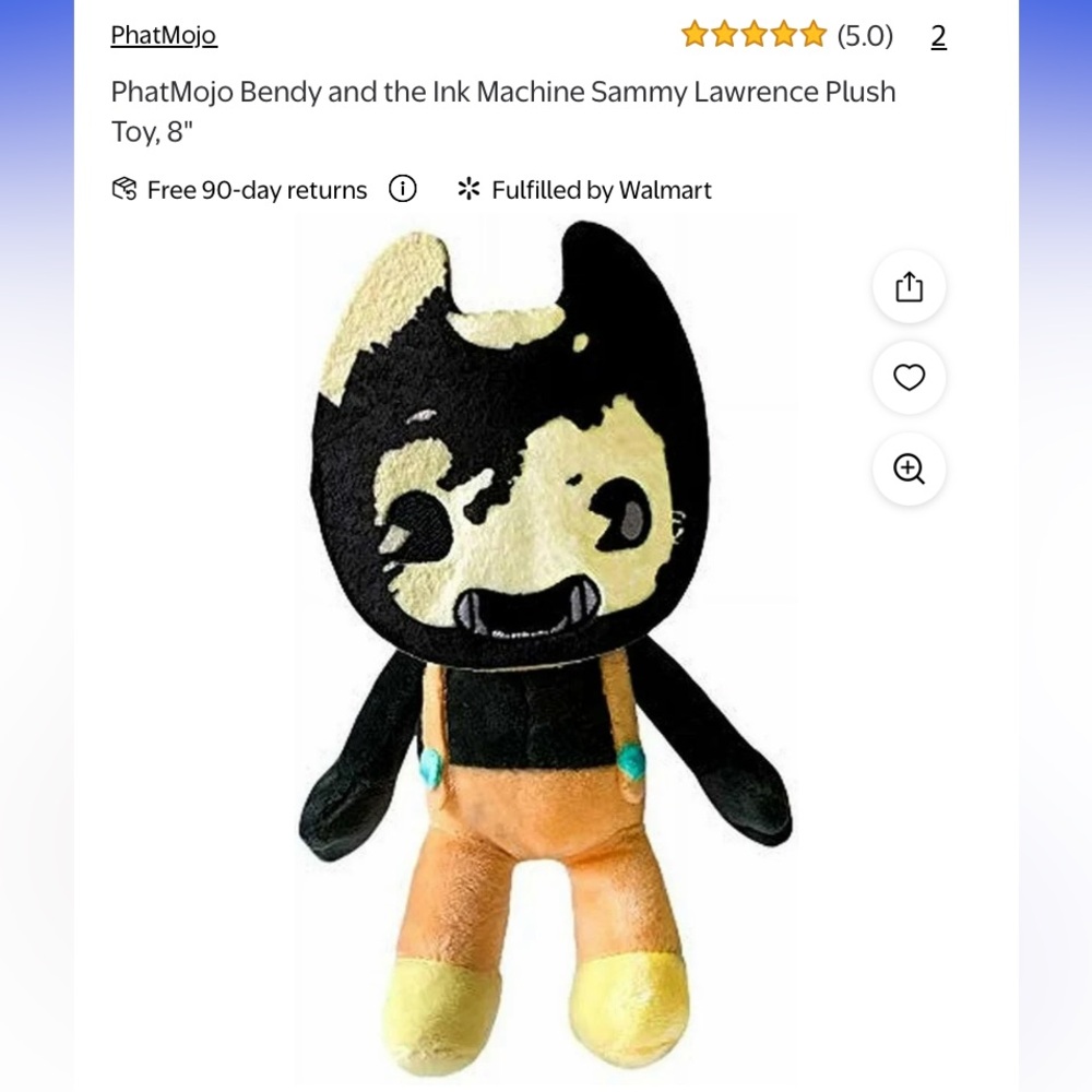 Bendy and the Ink Machine plush set - Picture 6 of 6